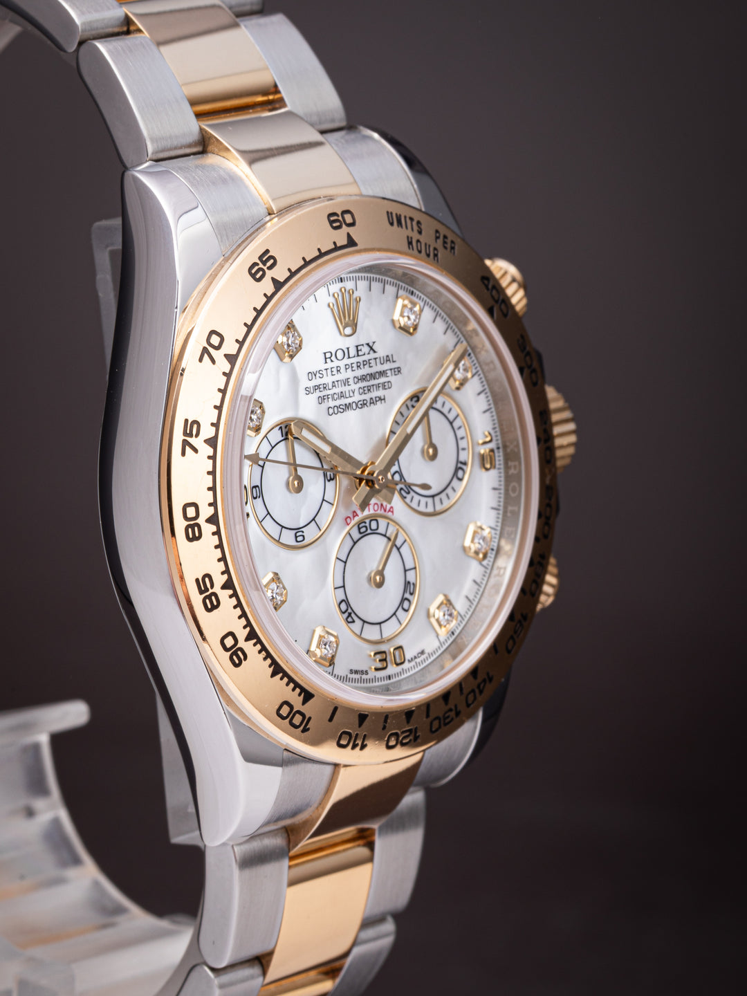 Rolex Stainless Steel and 18k Yellow Gold Cosmograph Daytona (116503)