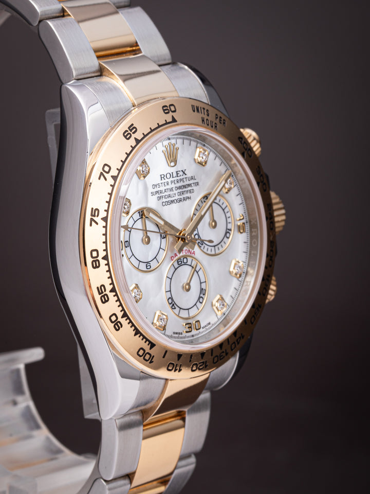 Rolex Stainless Steel and 18k Yellow Gold Cosmograph Daytona (116503)