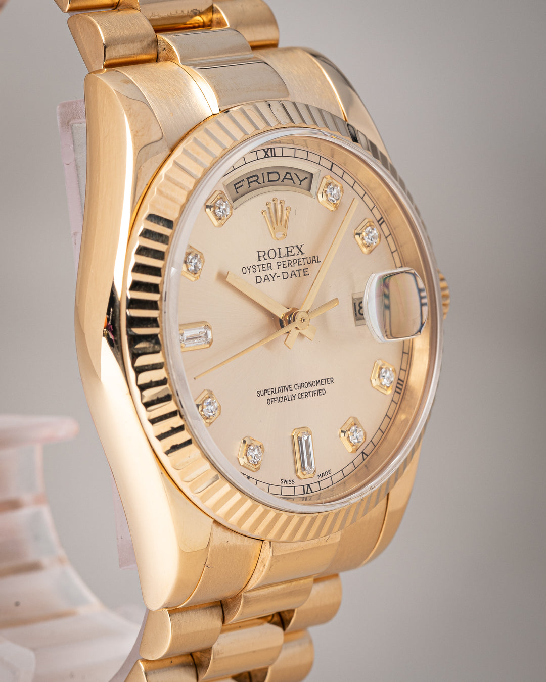 Rolex 18k Yellow Gold Day-Date (118238)