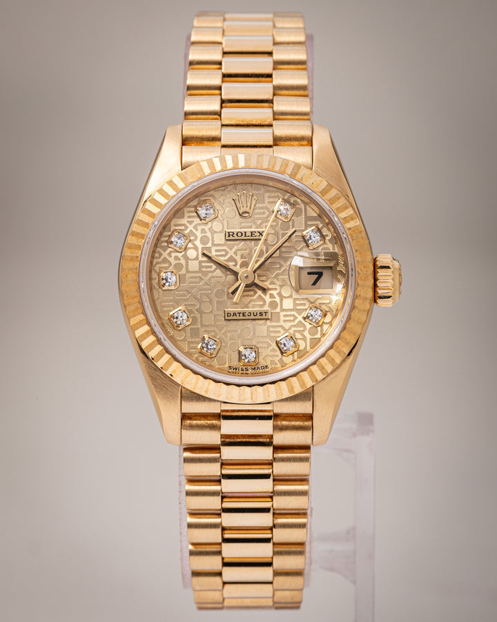 Rolex 18k Yellow Gold Women's Datejust (69178)