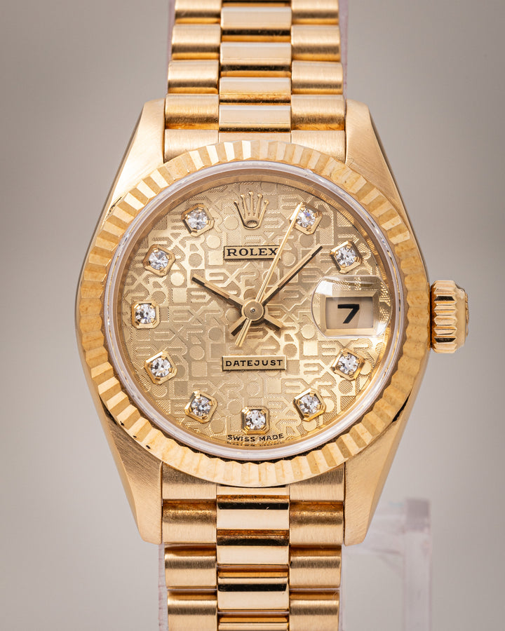 Rolex 18k Yellow Gold Women's Datejust (69178)