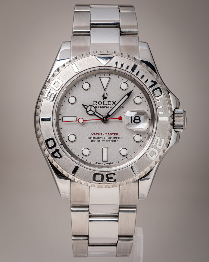 Rolex Stainless Steel and Platinum Yacht-Master (16622)