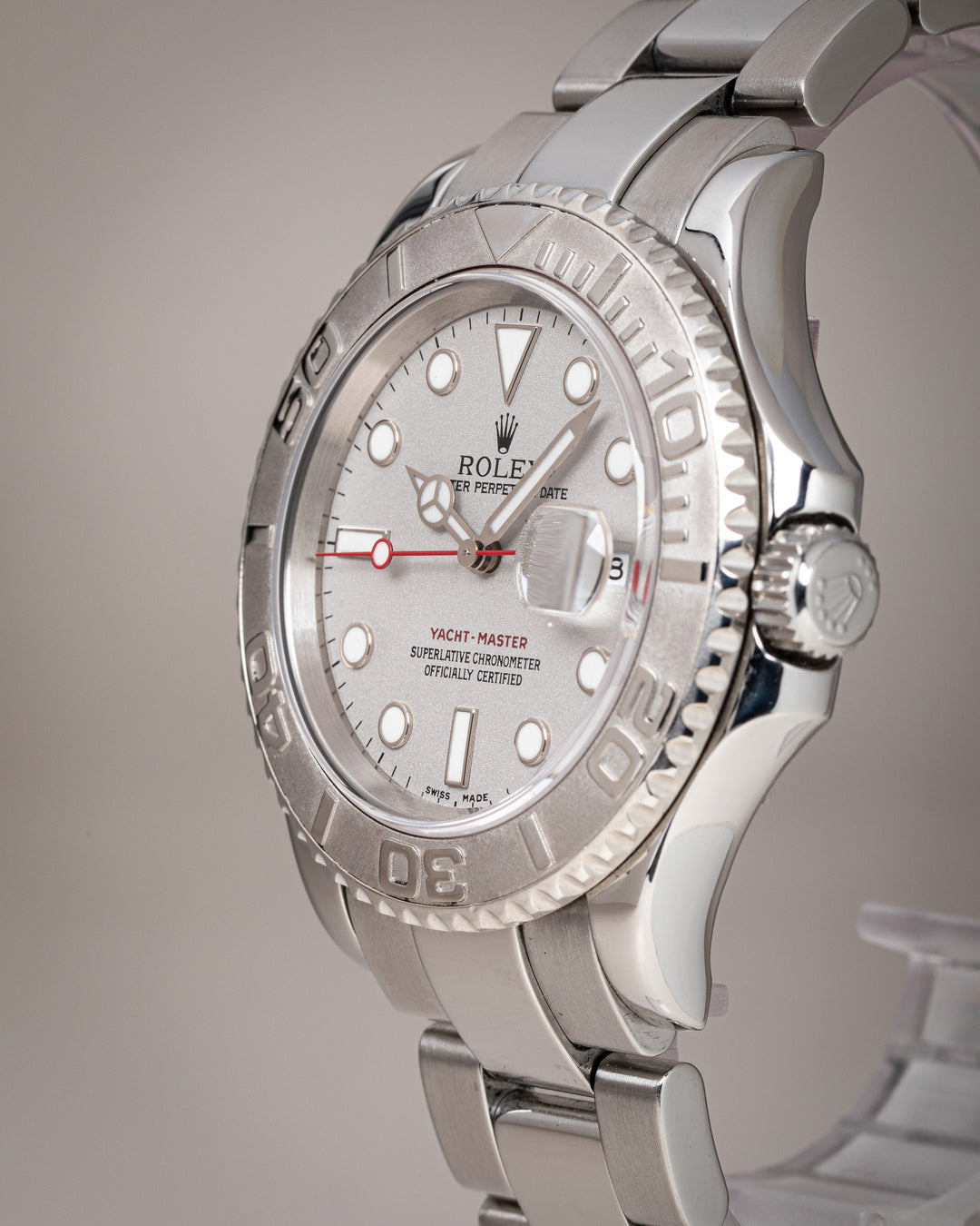 Rolex Stainless Steel and Platinum Yacht-Master (16622)