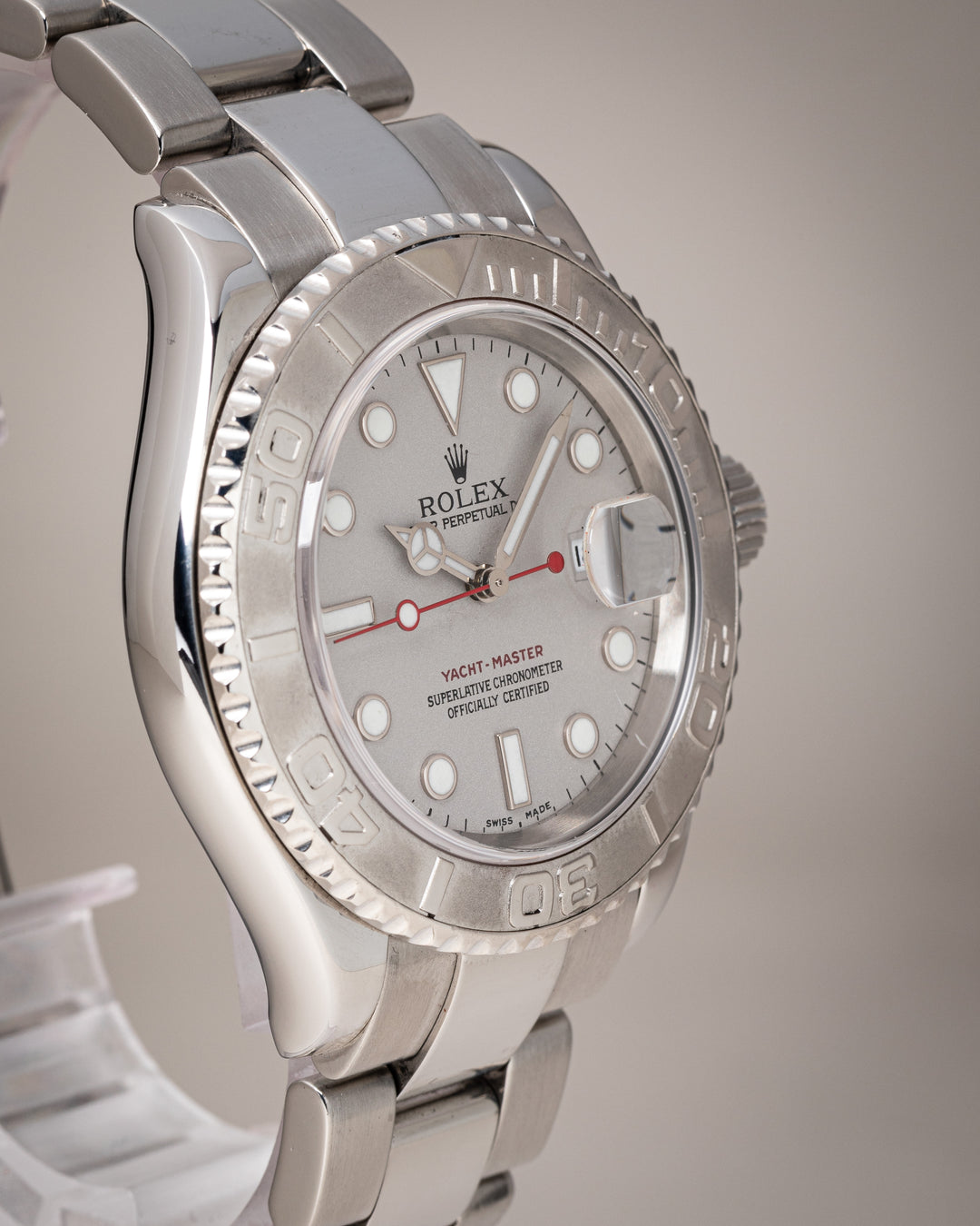 Rolex Stainless Steel and Platinum Yacht-Master (16622)