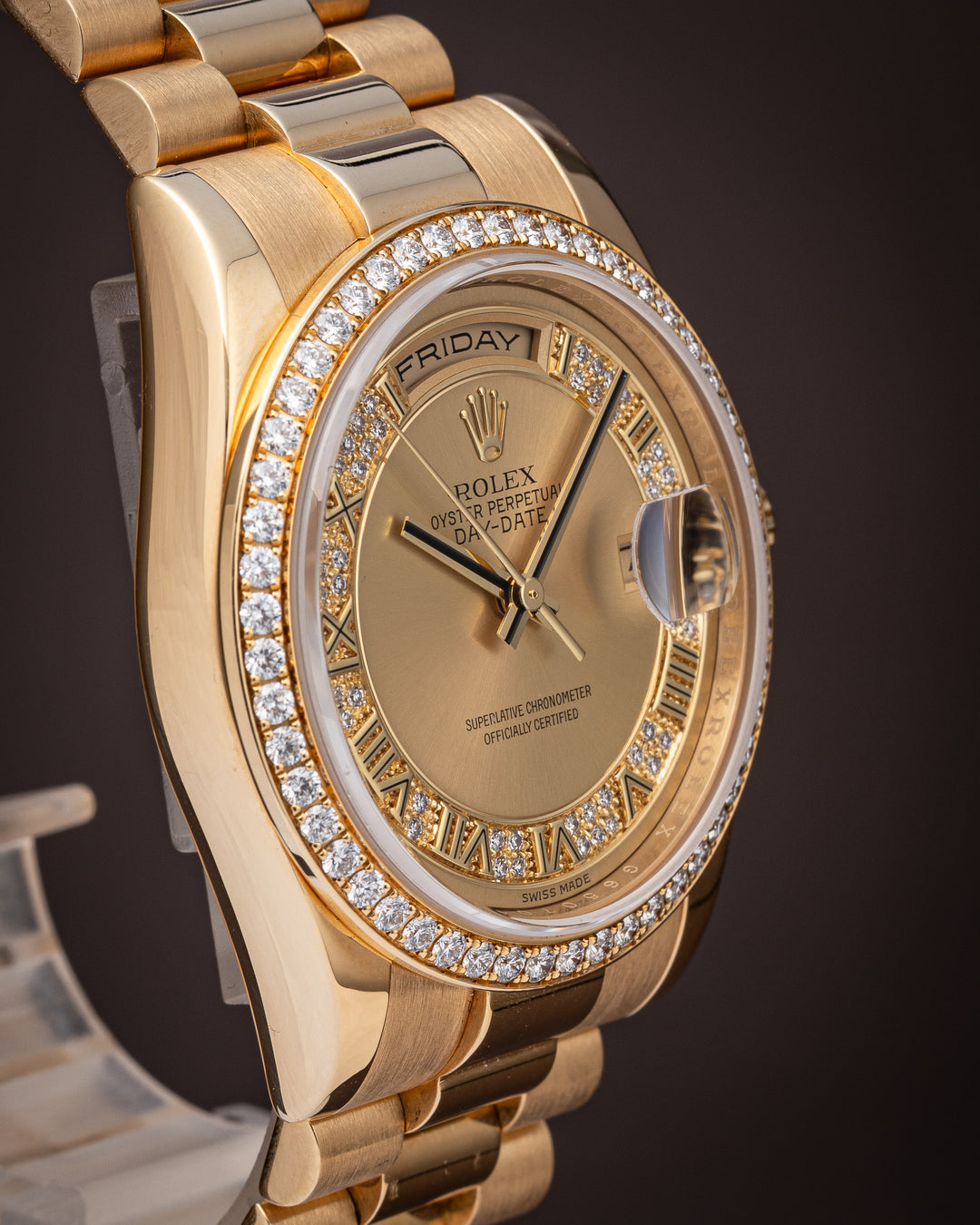 Rolex 18k Yellow Gold Day-Date (118348)