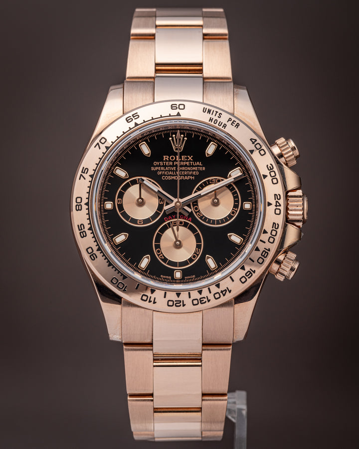 Rolex 18k Rose Gold Cosmograph Daytona (116505)