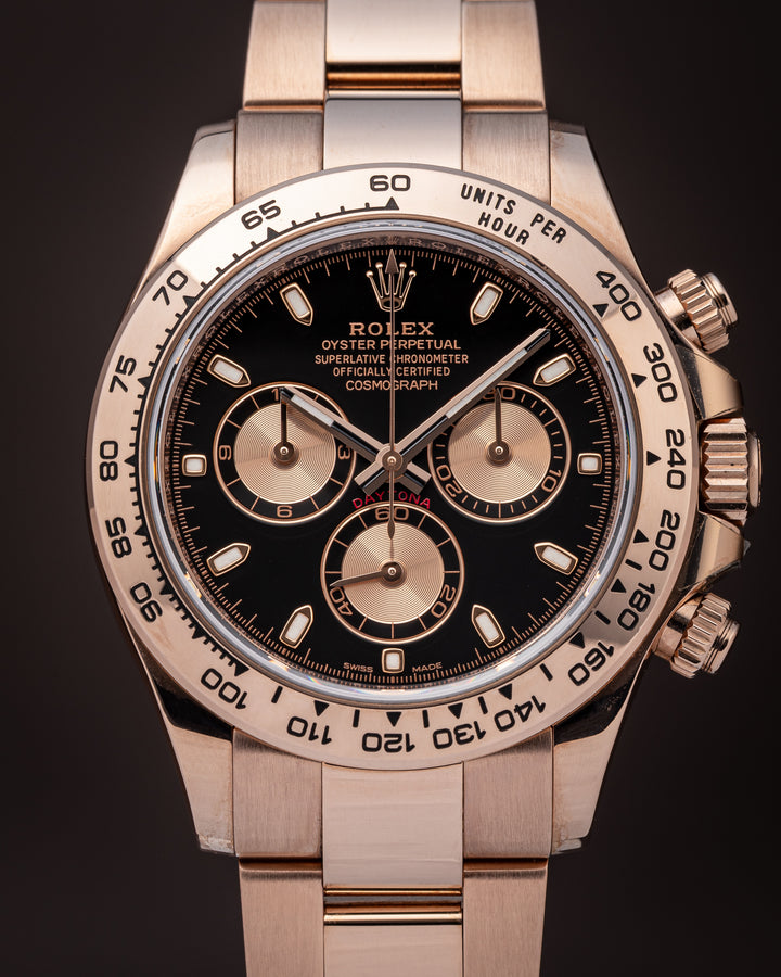 Rolex 18k Rose Gold Cosmograph Daytona (116505)