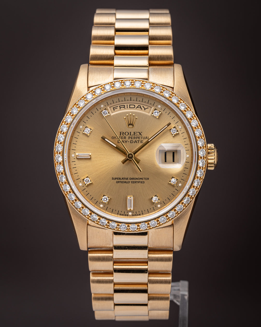 Rolex 18k Yellow Gold Day-Date (18348)