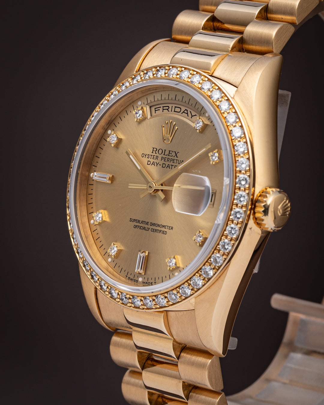 Rolex 18k Yellow Gold Day-Date (18348)