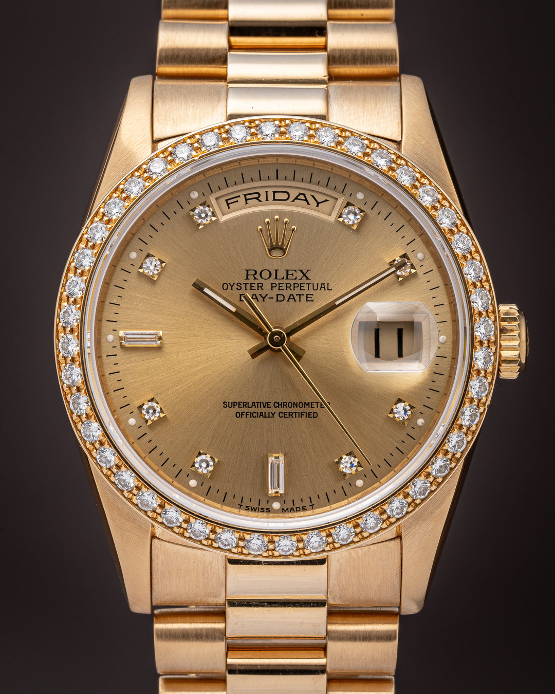 Rolex 18k Yellow Gold Day-Date (18348)