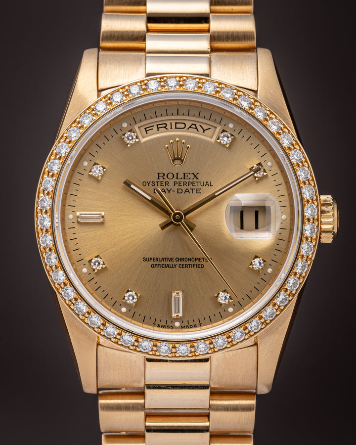 Rolex 18k Yellow Gold Day-Date (18348)