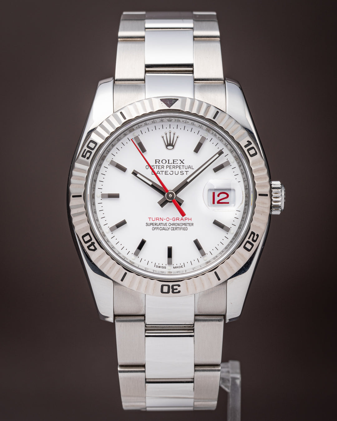 Rolex Stainless Steel Datejust Turn-o-Graph (116264)