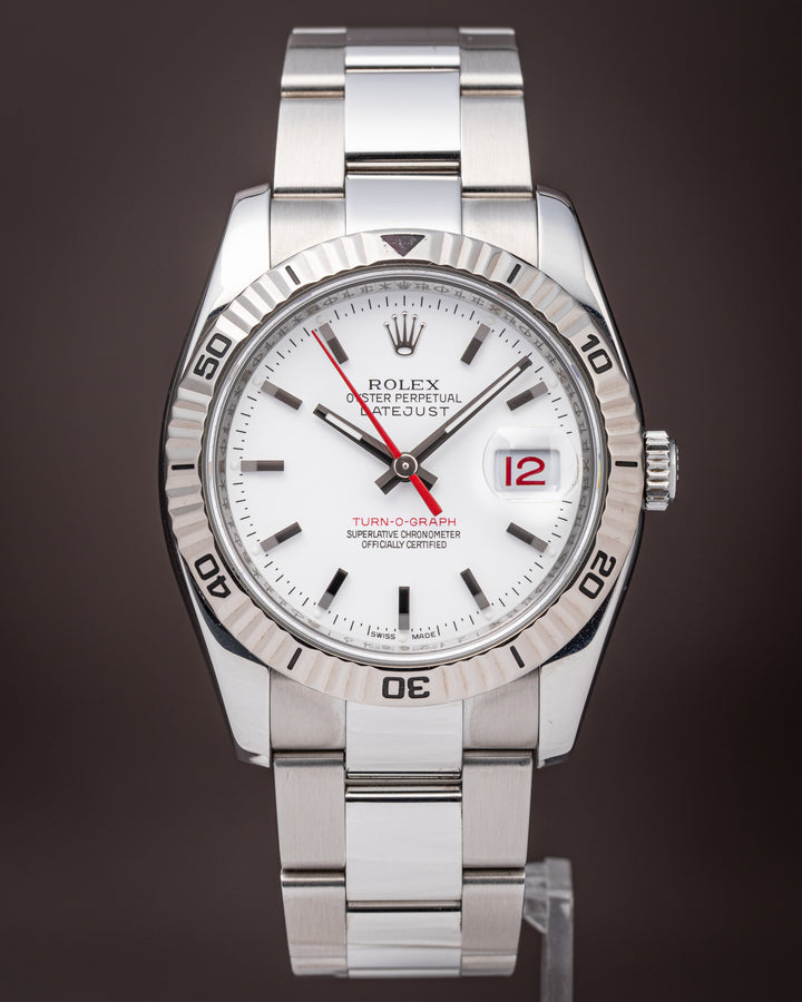 Rolex Stainless Steel Datejust Turn-o-Graph (116264)