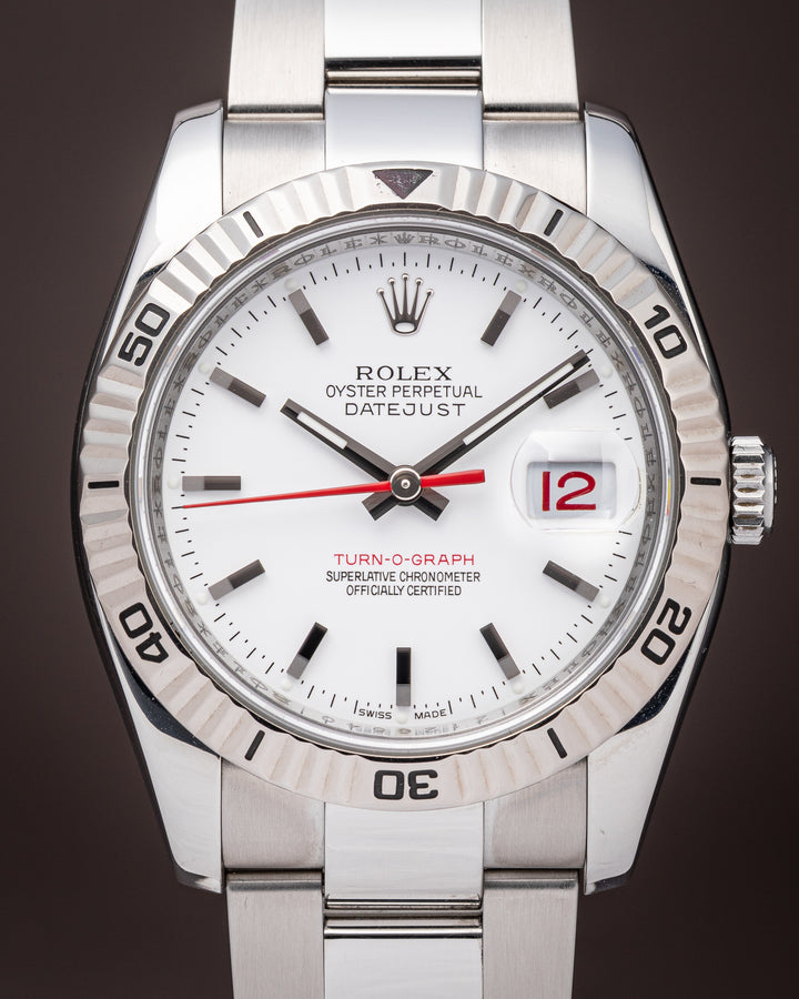 Rolex Stainless Steel Datejust Turn-o-Graph (116264)