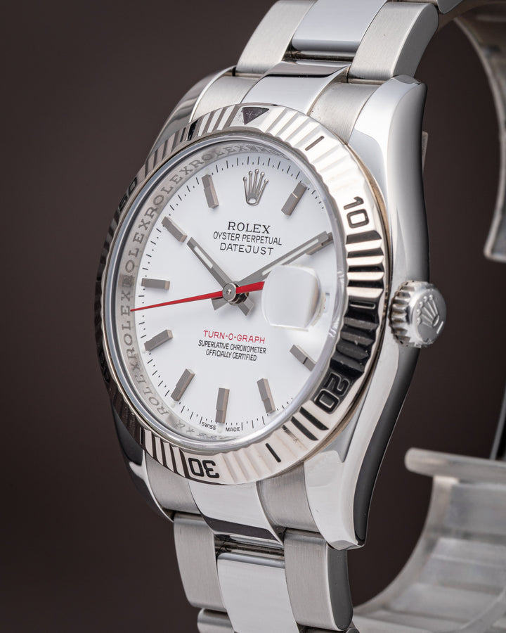 Rolex Stainless Steel Datejust Turn-o-Graph (116264)