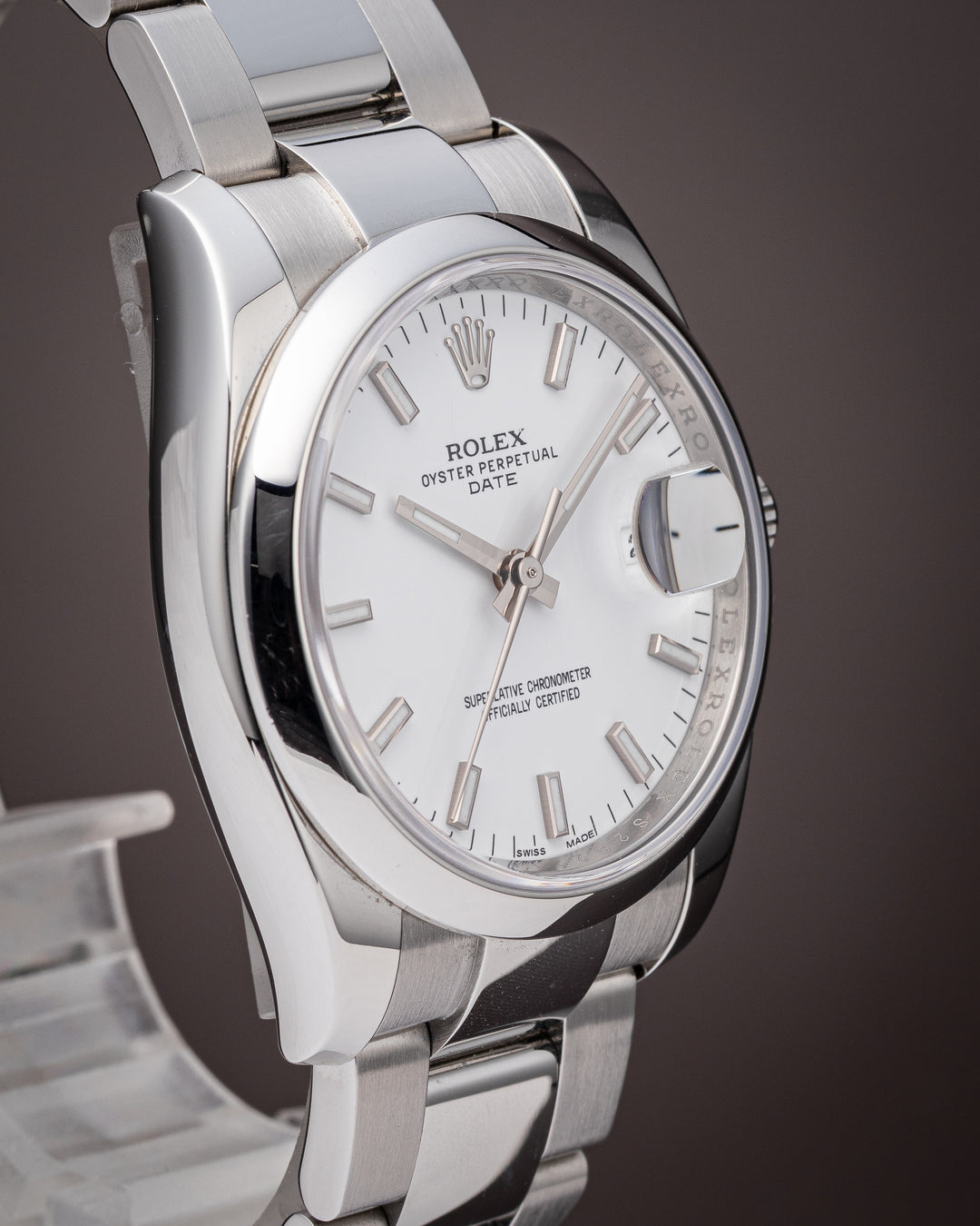 Rolex Stainless Steel Date (115200)