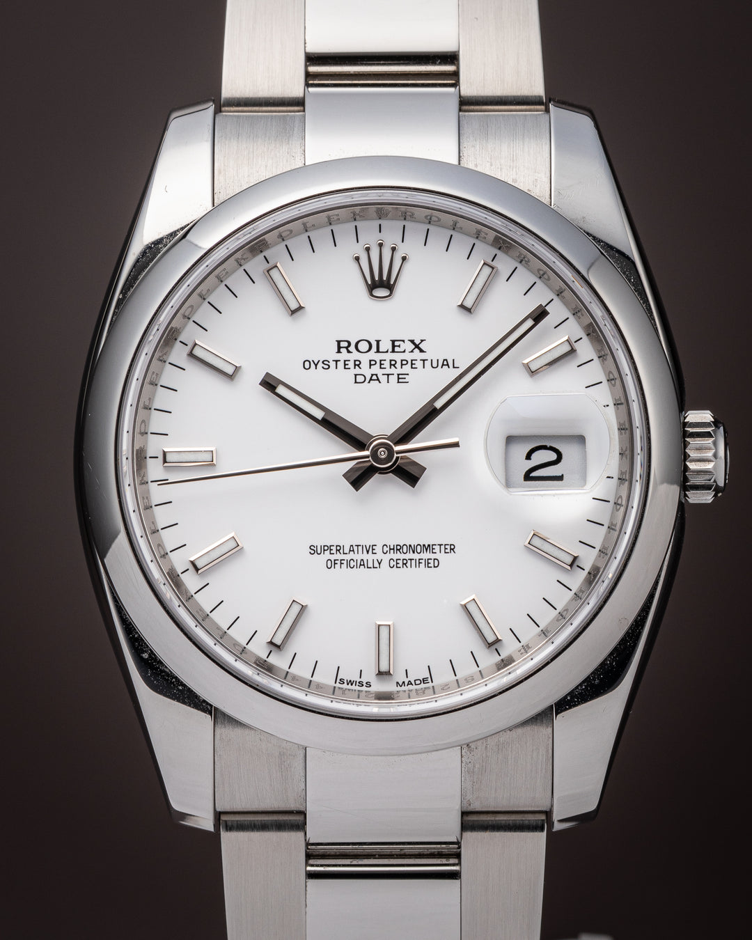Rolex Stainless Steel Date (115200)