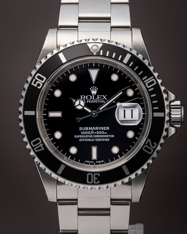 Rolex Stainless Steel Submariner Date (16610)