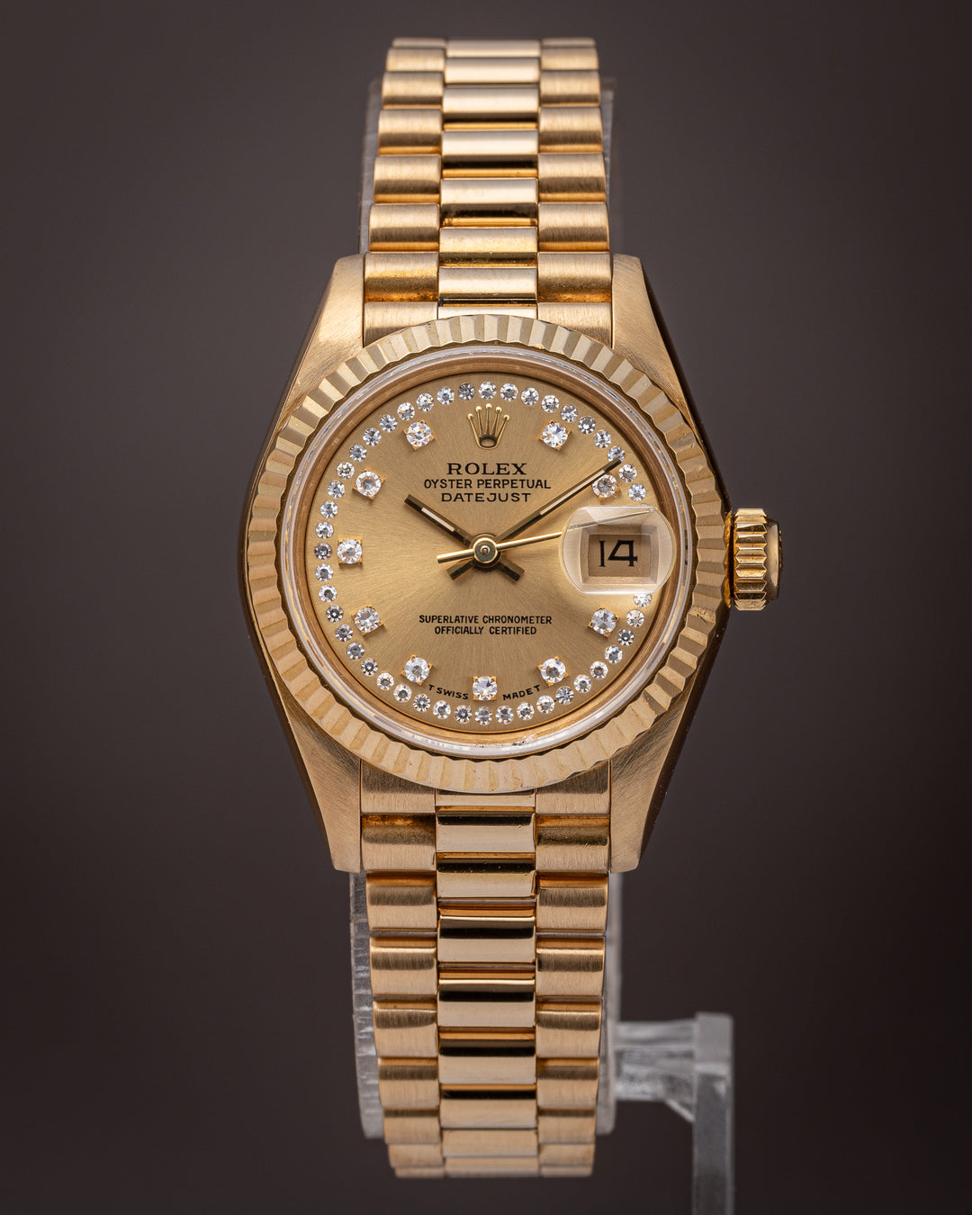 Rolex 18k Yellow Gold Women's Datejust (69178)