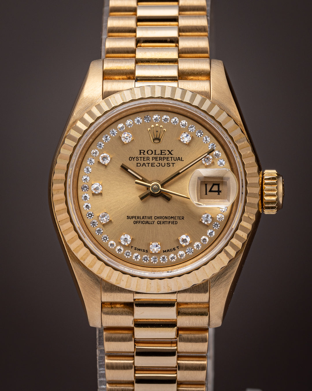 Rolex 18k Yellow Gold Women's Datejust (69178)