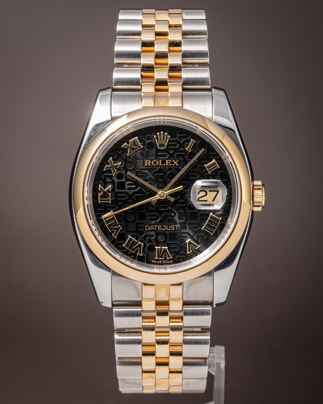 Rolex Stainless Steel and 18k Yellow Gold Datejust (116203)