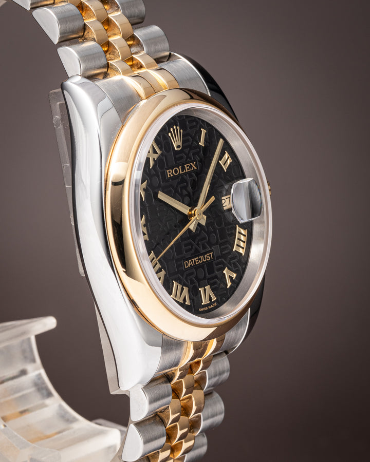 Rolex Stainless Steel and 18k Yellow Gold Datejust (116203)