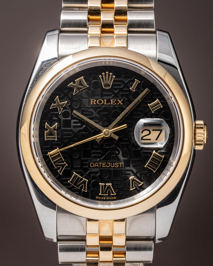 Rolex Stainless Steel and 18k Yellow Gold Datejust (116203)