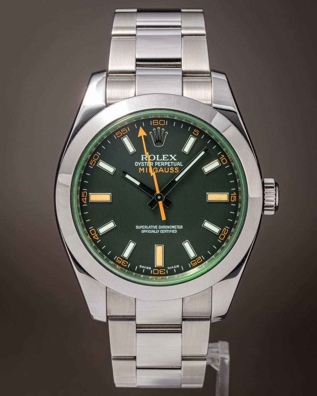 Rolex Stainless Steel Milgauss (116400GV)