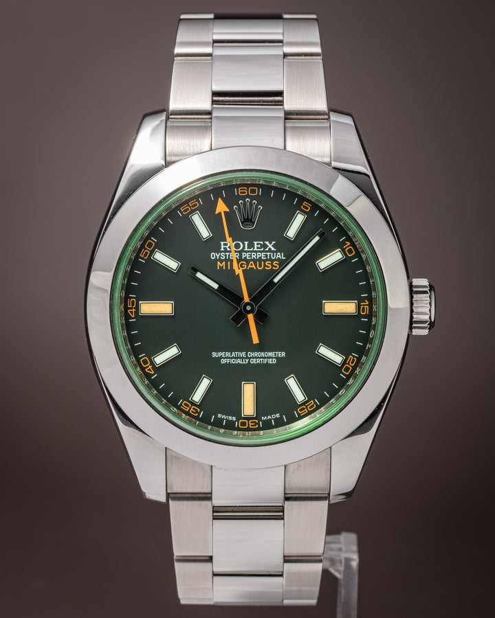 Rolex Stainless Steel Milgauss (116400GV)