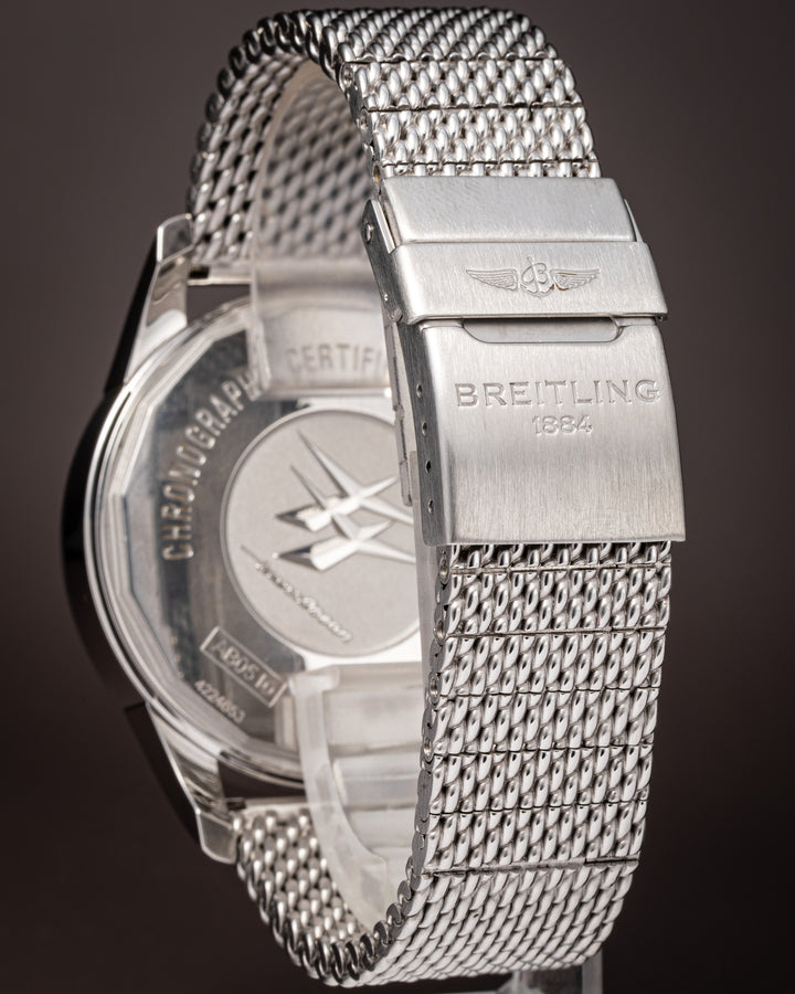 Breitling Stainless Steel Transocean Chronograph Unitime (AB0510)