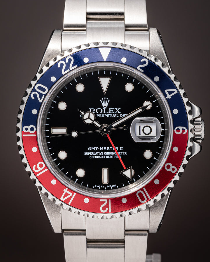 Rolex Stainless Steel GMT-Master II (16710)