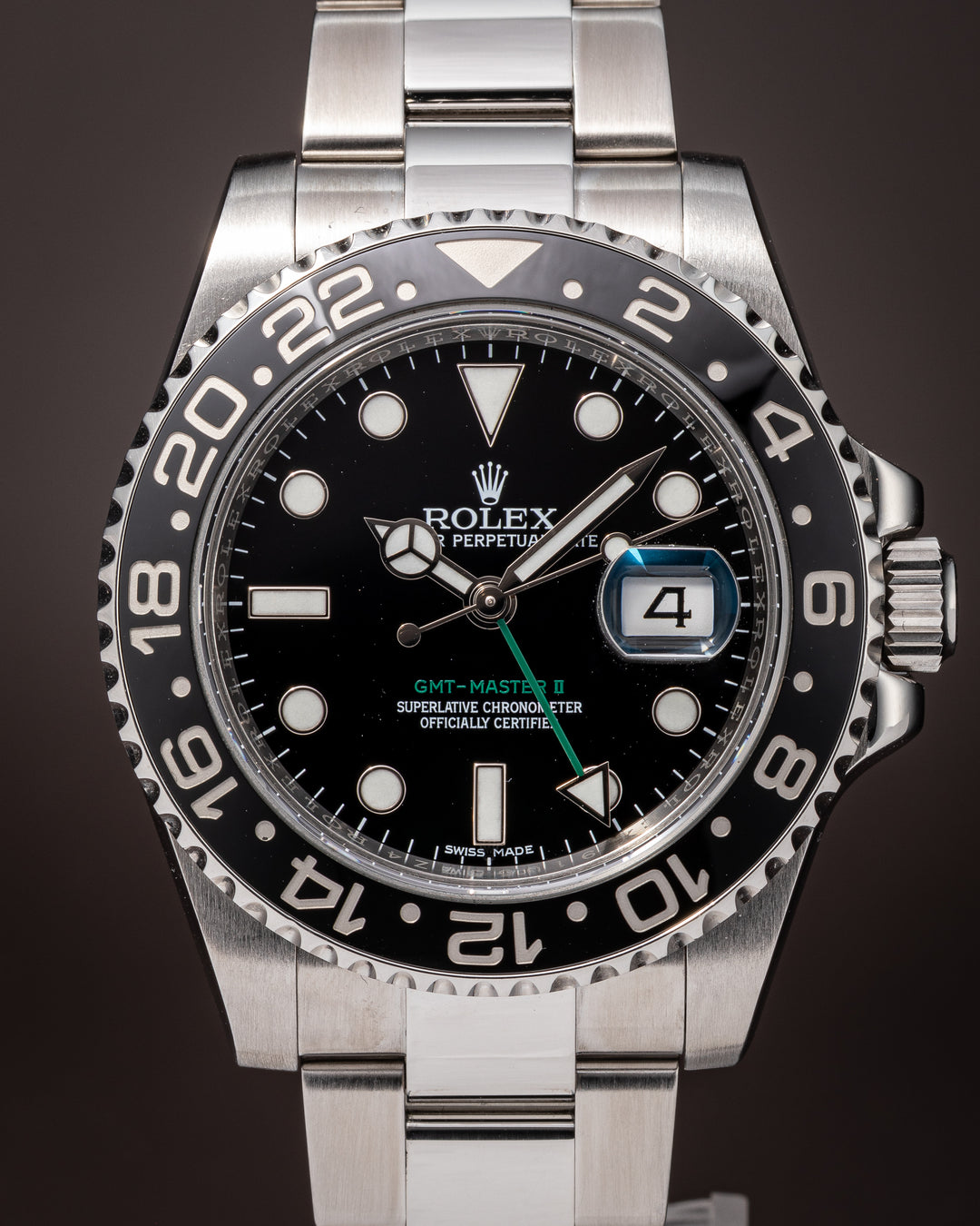 Rolex Stainless Steel GMT-Master II (116710LN)