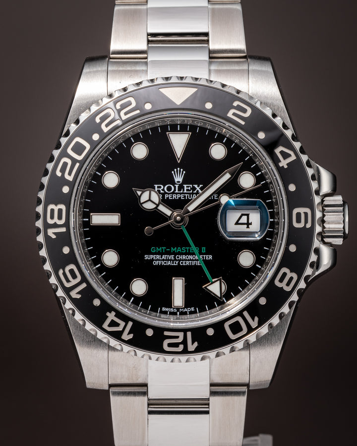 Rolex Stainless Steel GMT-Master II (116710LN)