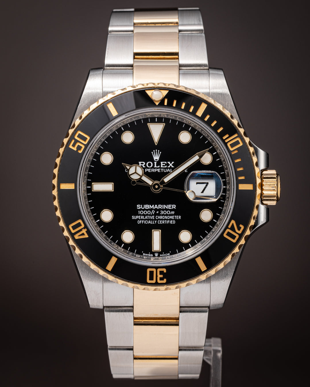 Rolex Stainless Steel and 18k Yellow Gold Submariner Date (126613LN)