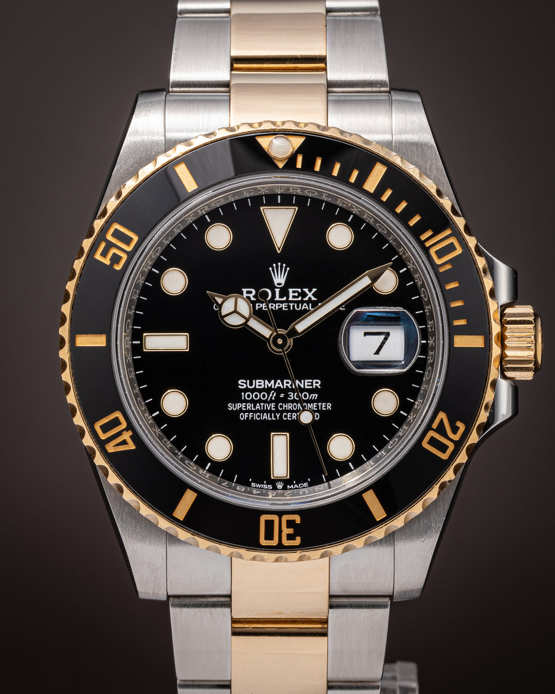 Rolex Stainless Steel and 18k Yellow Gold Submariner Date (126613LN)
