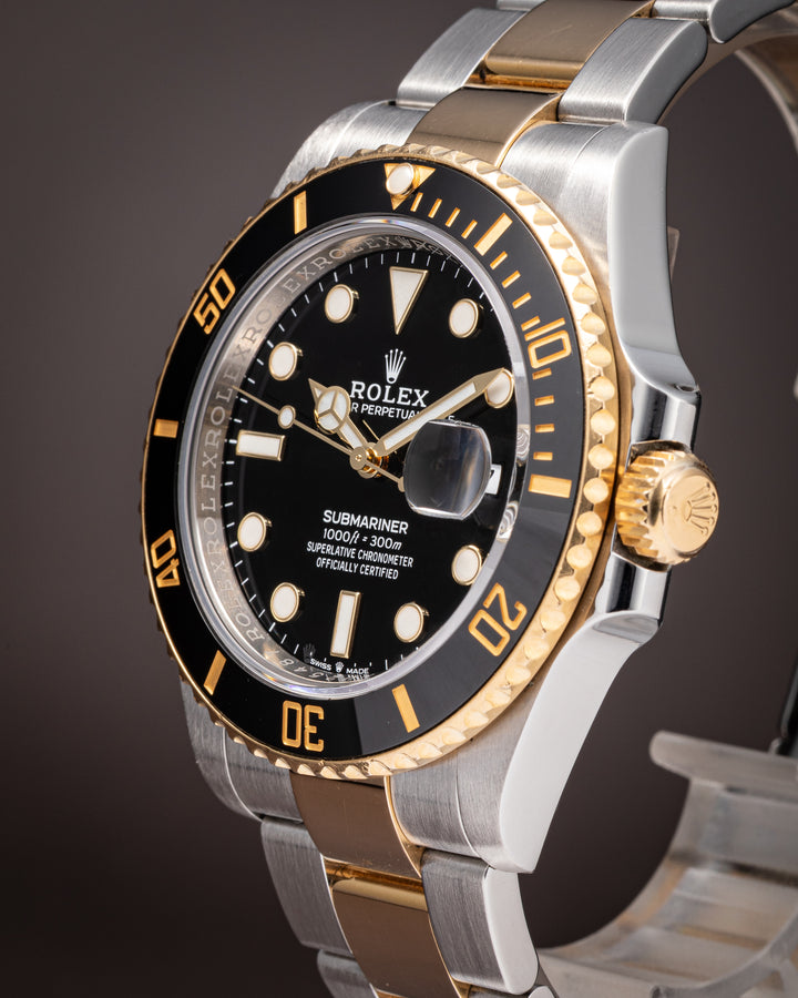 Rolex Stainless Steel and 18k Yellow Gold Submariner Date (126613LN)