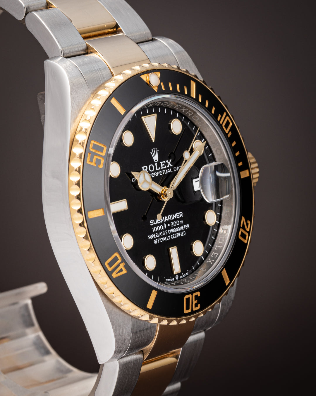 Rolex Stainless Steel and 18k Yellow Gold Submariner Date (126613LN)