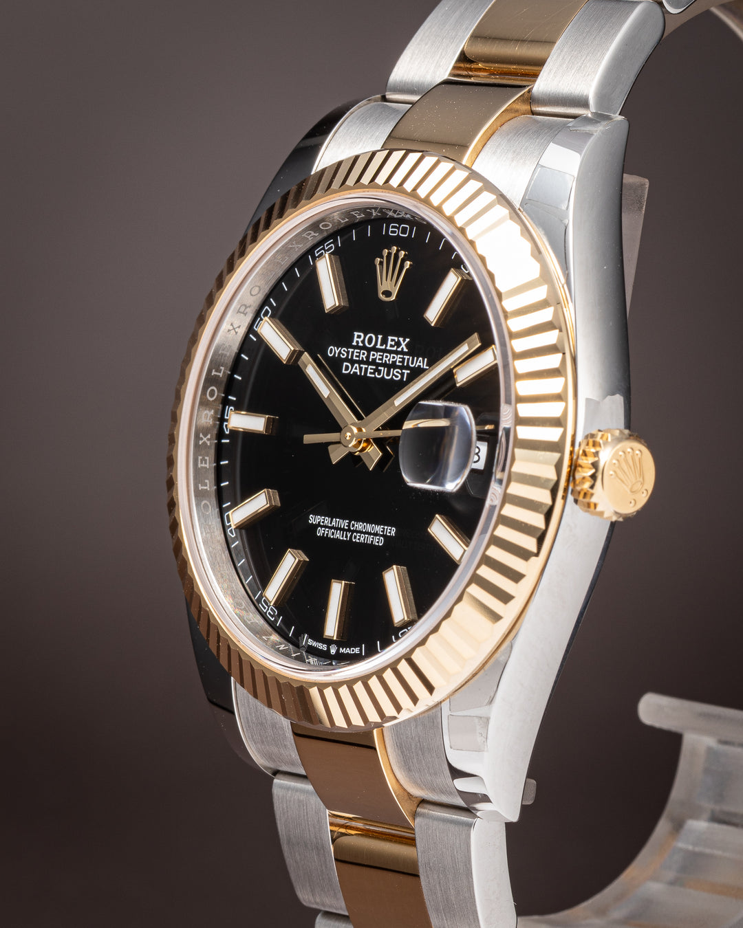 Rolex Stainless Steel and 18k Yellow Gold Datejust 41 (126333)
