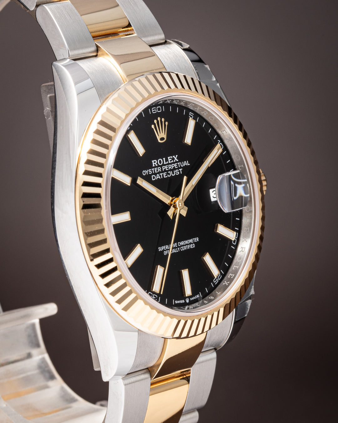 Rolex Stainless Steel and 18k Yellow Gold Datejust 41 (126333)