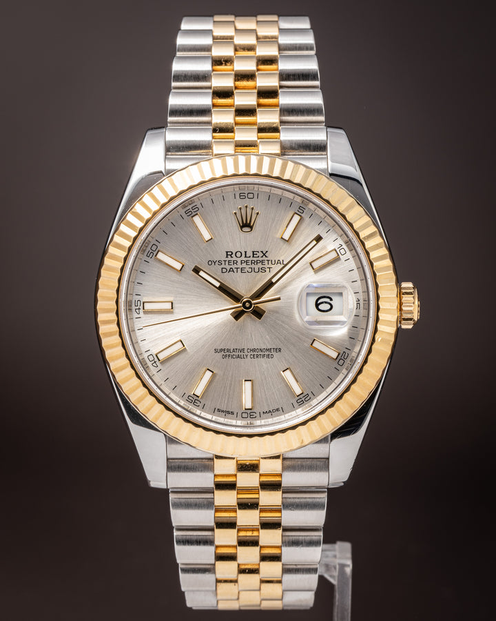 Rolex Stainless Steel and 18k Yellow Gold Datejust 41 (126333)