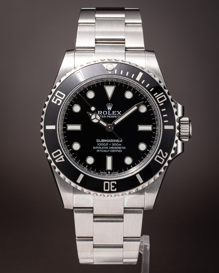 Rolex Stainless Steel Oyster Perpetual Submariner (124060)