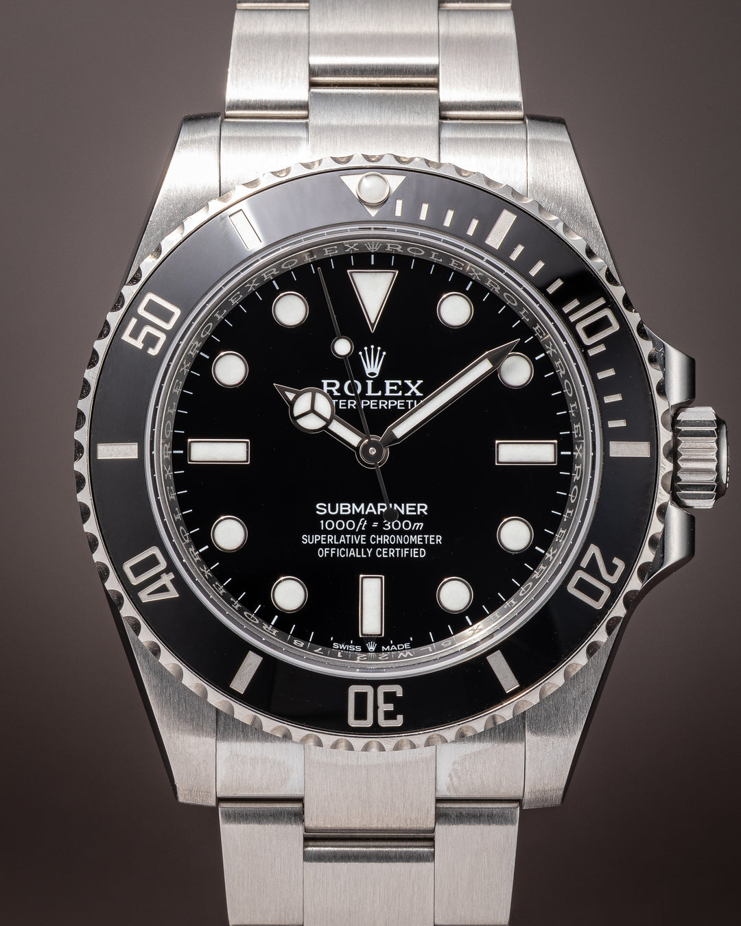 Rolex Stainless Steel Oyster Perpetual Submariner (124060)