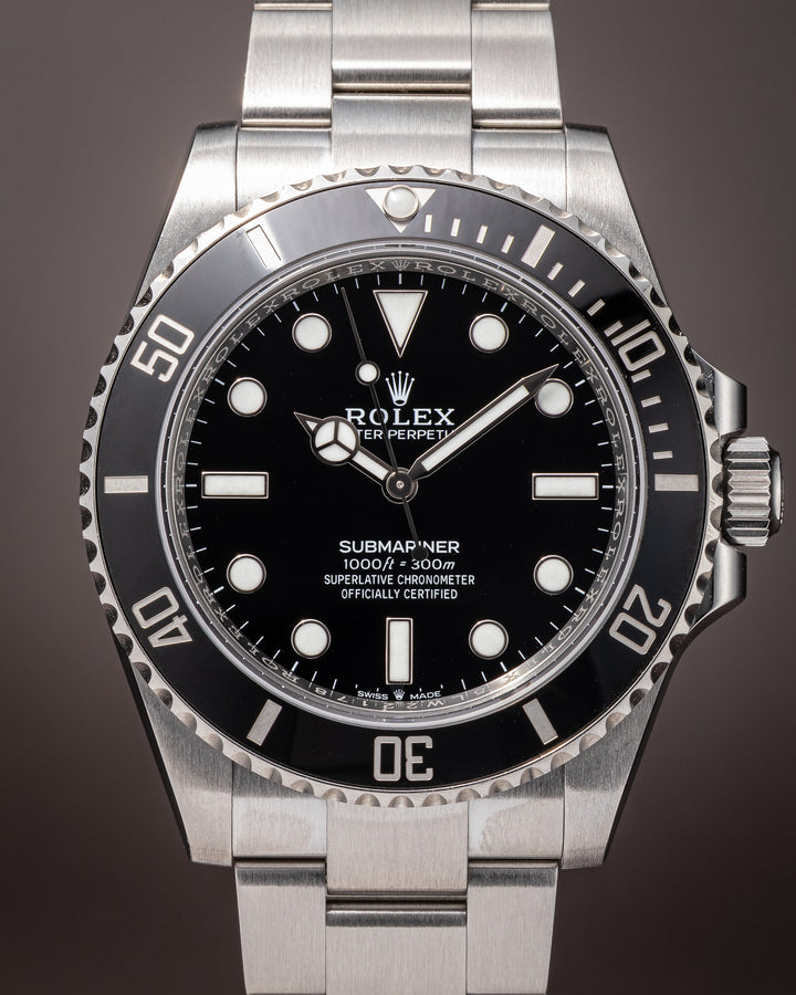 Rolex Stainless Steel Oyster Perpetual Submariner (124060)