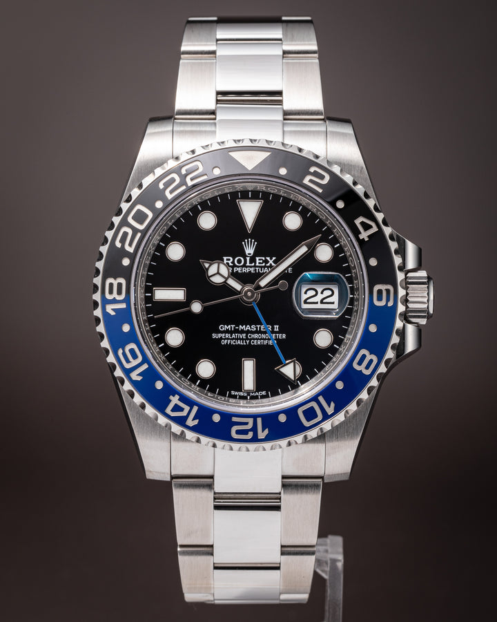 Rolex Stainless Steel GMT-Master II (116710BLNR)