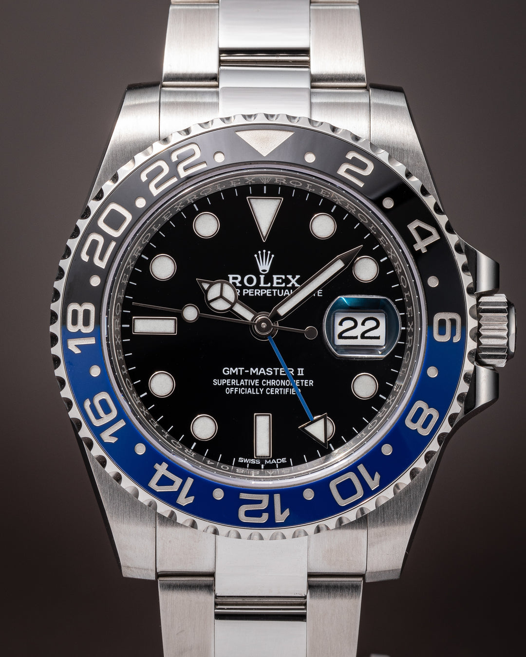 Rolex Stainless Steel GMT-Master II (116710BLNR)