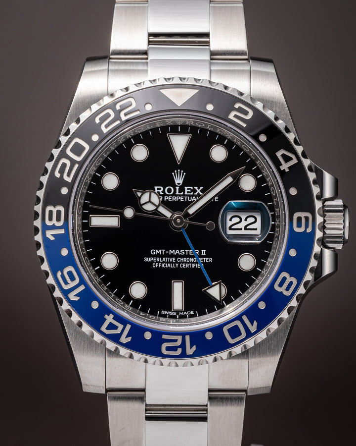 Rolex Stainless Steel GMT-Master II (116710BLNR)
