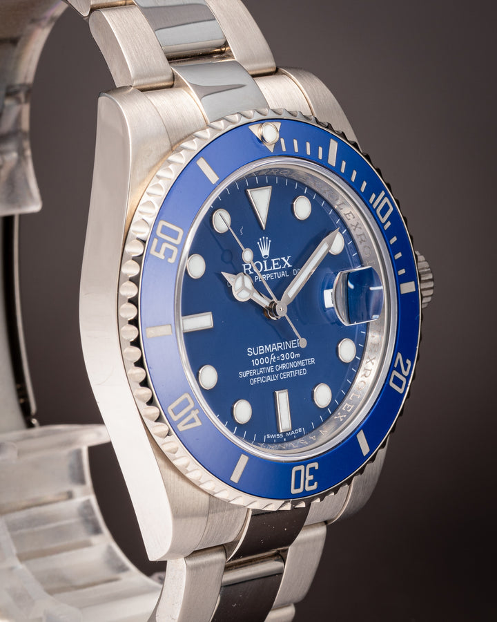 Rolex 18k White Gold Submariner Date (116619LB)