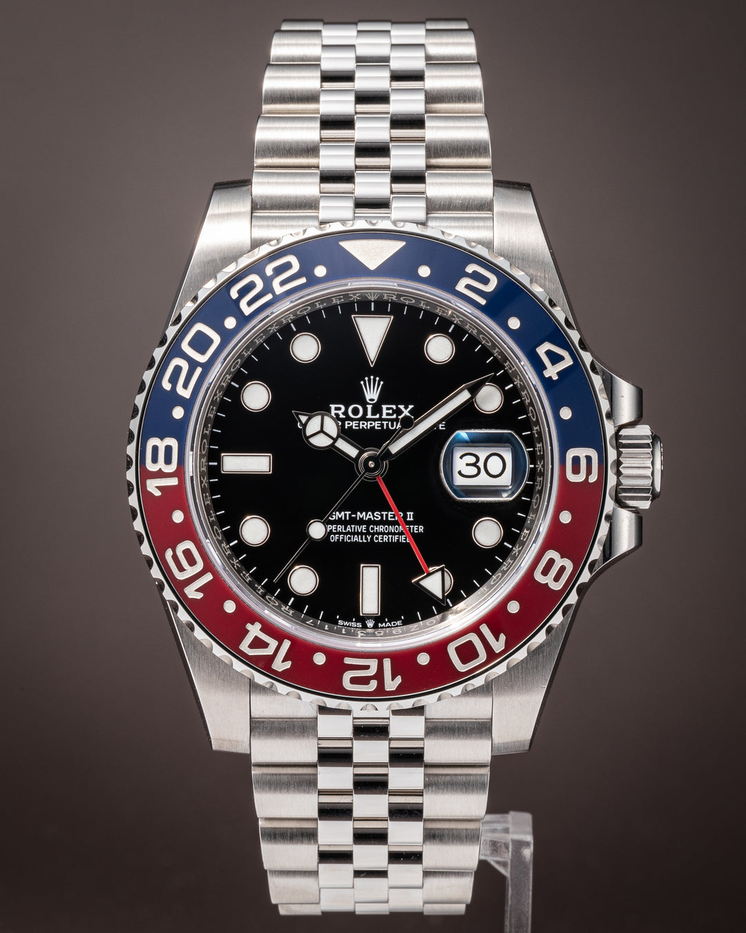 Rolex Stainless Steel GMT-Master II (126710BLRO)