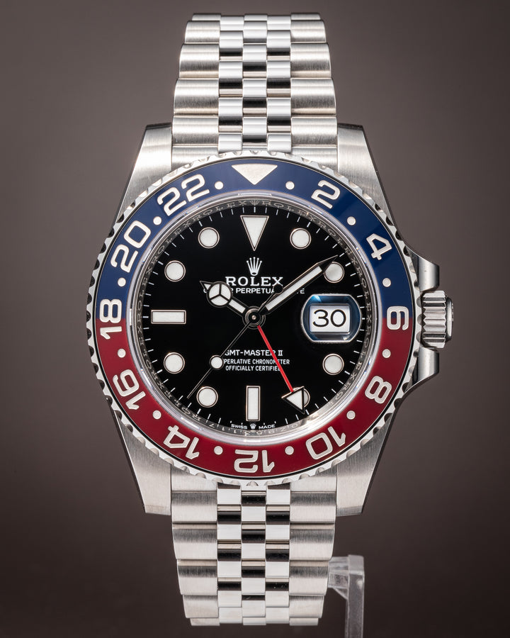 Rolex Stainless Steel GMT-Master II (126710BLRO)