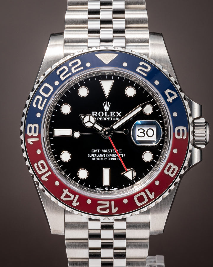 Rolex Stainless Steel GMT-Master II (126710BLRO)